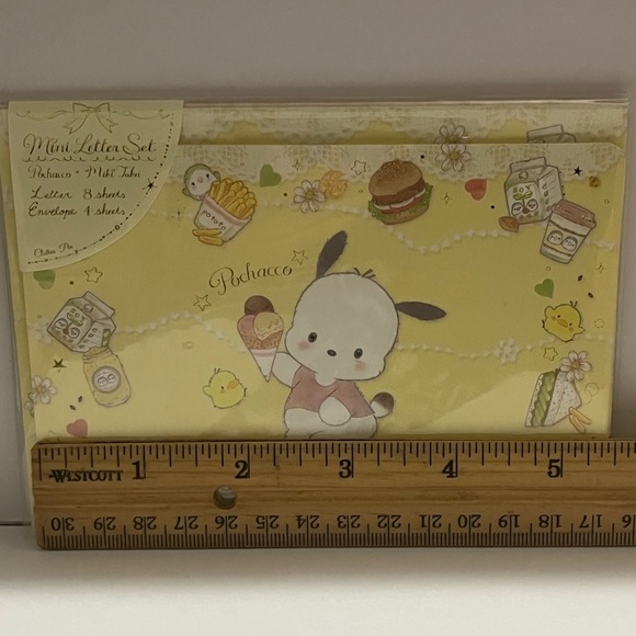 Pochacco Miki Takei Mini Letter Set - Picture 6 of 6